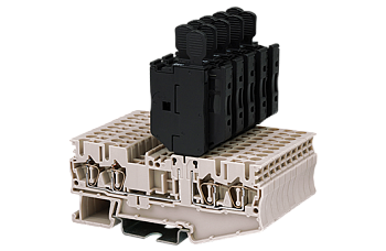 Клеммная колодка на DIN-рейку AK2.5-TR-MLXX