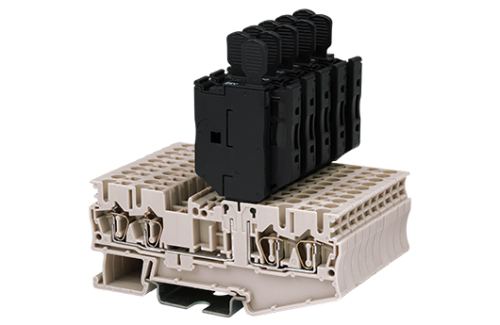 Клеммная колодка на DIN-рейку AK2.5-TR-MLXX