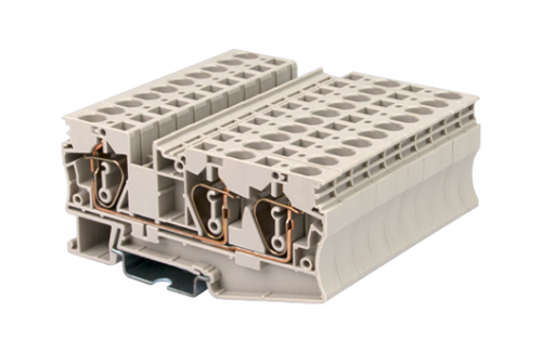 Клеммная колодка на DIN-рейку AK6-TN