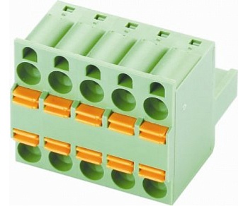 Клеммник разъемный на провод AS2EDGKDH-5.08-2x02P