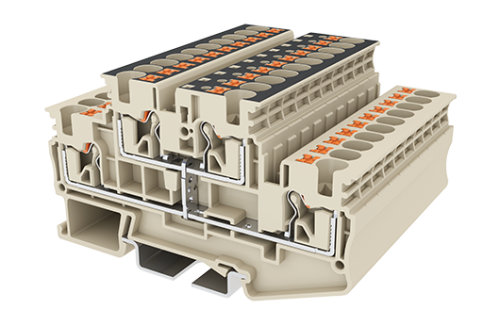 Клеммная колодка на DIN-рейку DPP4N-PV