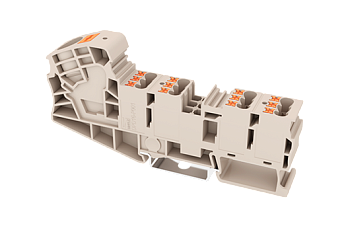 Клеммная колодка на DIN-рейку DPD16-P001