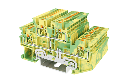 Клеммная колодка на DIN-рейку DPP1.5N-PE