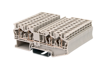 Клеммная колодка на DIN-рейку AK4-TR