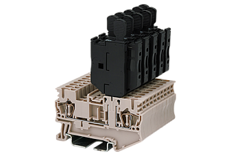 Клеммная колодка на DIN-рейку AK2.5-MLXX