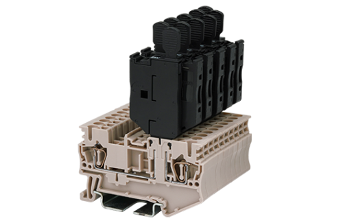 Клеммная колодка на DIN-рейку AK2.5-MLXX