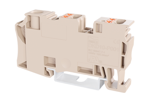Клеммная колодка на DIN-рейку DKD10-P001