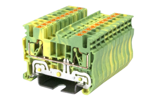 Клеммная колодка на DIN-рейку DP2.5N-PE