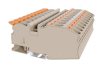Клеммная колодка на DIN-рейку DPH16-DP-TN