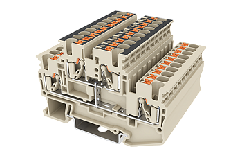 Клеммная колодка на DIN-рейку DPP2.5N-PV