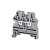 304210RP, Клеммник AVK4 RD на DIN-рейку 4мм2