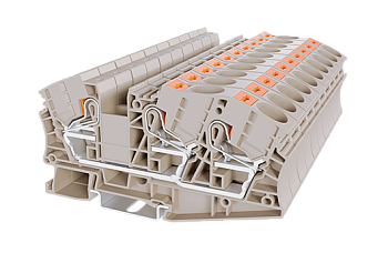 Клеммная колодка на DIN-рейку DP16-TN
