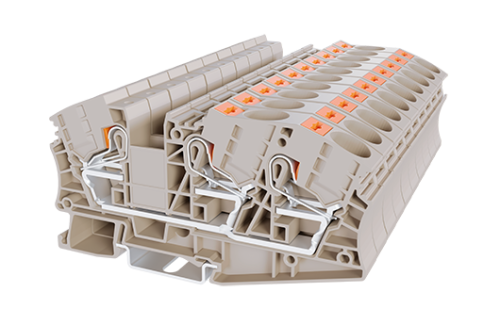 Клеммная колодка на DIN-рейку DP16-TN