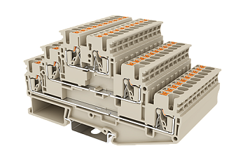 Клеммная колодка на DIN-рейку DP2.5N-3L