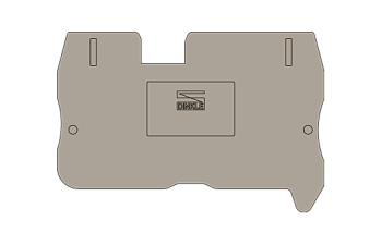 Торцевая крышка DP2.5CA