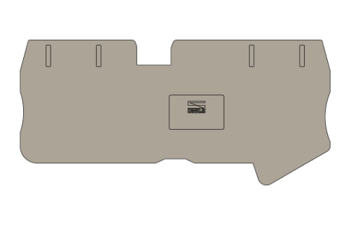 Торцевая крышка DP2.5CA-TR