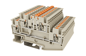 Клеммная колодка на DIN-рейку DPP2.5N-TG