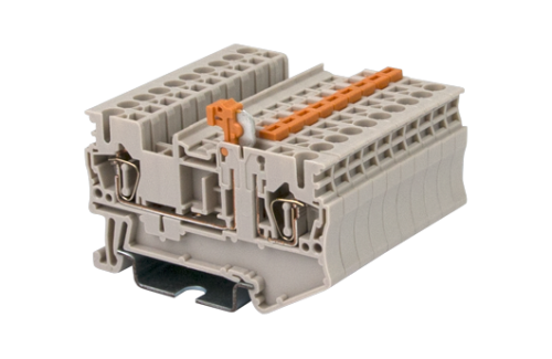 Клеммная колодка на DIN-рейку AK2.5-TG