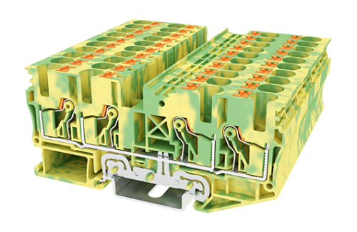 Клеммная колодка на DIN-рейку DP6N-TR-PE
