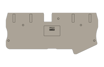 Торцевая крышка DP6CA-TR