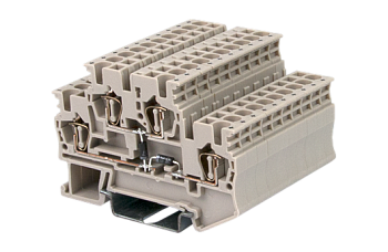Клеммная колодка на DIN-рейку AKK2.5-D04