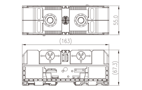 Клеммная колодка на шпильке DKM185