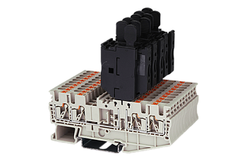 Клеммная колодка на DIN-рейку DP2.5N-TR-M