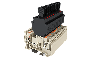 Клеммная колодка на DIN-рейку DP4N-TULXX