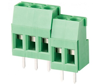 Клеммник винтовой AS129-5.0-02P