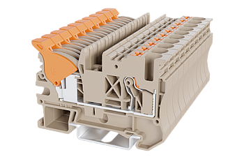 Клеммная колодка на DIN-рейку DPH6-DP
