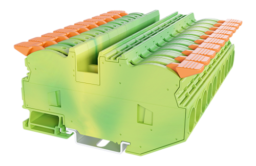 Клеммная колодка на DIN-рейку DPH16-PE