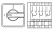 Двухпозиционный переключатель (1-2) CS032056M