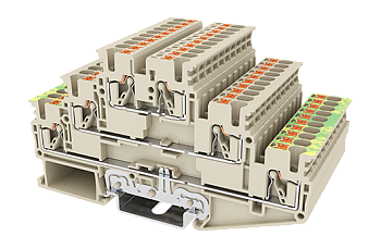 Клеммная колодка на DIN-рейку DP2.5N-3L-L3PE
