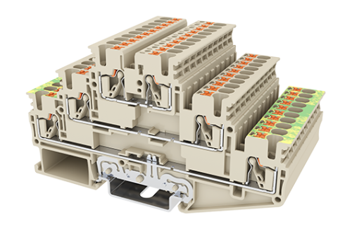Клеммная колодка на DIN-рейку DP2.5N-3L-L3PE