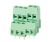 Клеммник винтовой, двухуровневый WJEK381A-3.81-2x02P