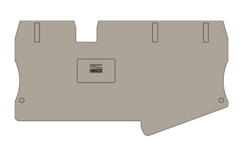 Торцевая крышка DP10CA-TN