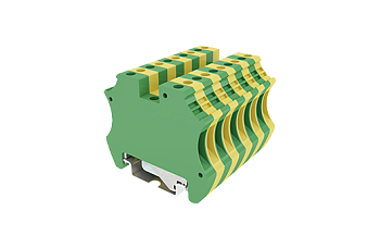 Клеммная колодка на DIN-рейку DK2.5-PE