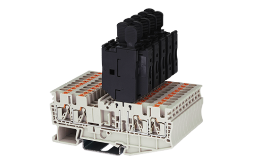 Клеммная колодка на DIN-рейку DP2.5N-TR-MLXX