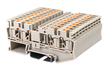 Клеммная колодка на DIN-рейку DP4N-TR