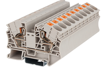 Клеммная колодка на DIN-рейку DP16