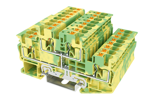 Клеммная колодка на DIN-рейку DPP4N-PE