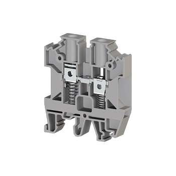 304510, Клеммник AVK-Y6 на DIN-рейку с пружиной 6мм2