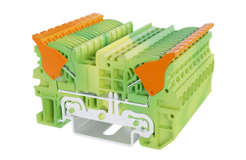 Клеммная колодка на DIN-рейку DPH2.5-PE