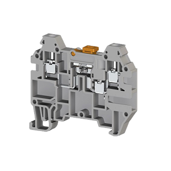 324949, Клеммник 3-х выводной с размыкателем, 2,5 мм.кв., (серый); AVK 2,5 EA (упак 80 шт)