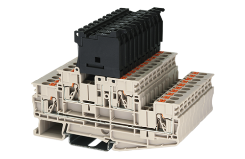 Клеммная колодка на DIN-рейку DPP2.5NU-TFLXX