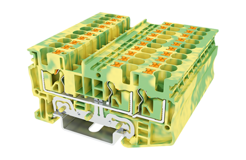 Клеммная колодка на DIN-рейку DP4N-TN-PE
