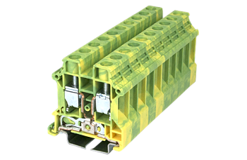 Клеммная колодка на DIN-рейку DK10N-PE