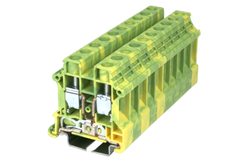 Клеммная колодка на DIN-рейку DK10N-PE