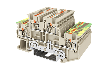 Клеммная колодка на DIN-рейку DPP1.5N-L2PE