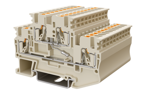 Клеммная колодка на DIN-рейку DPP2.5N-LXX